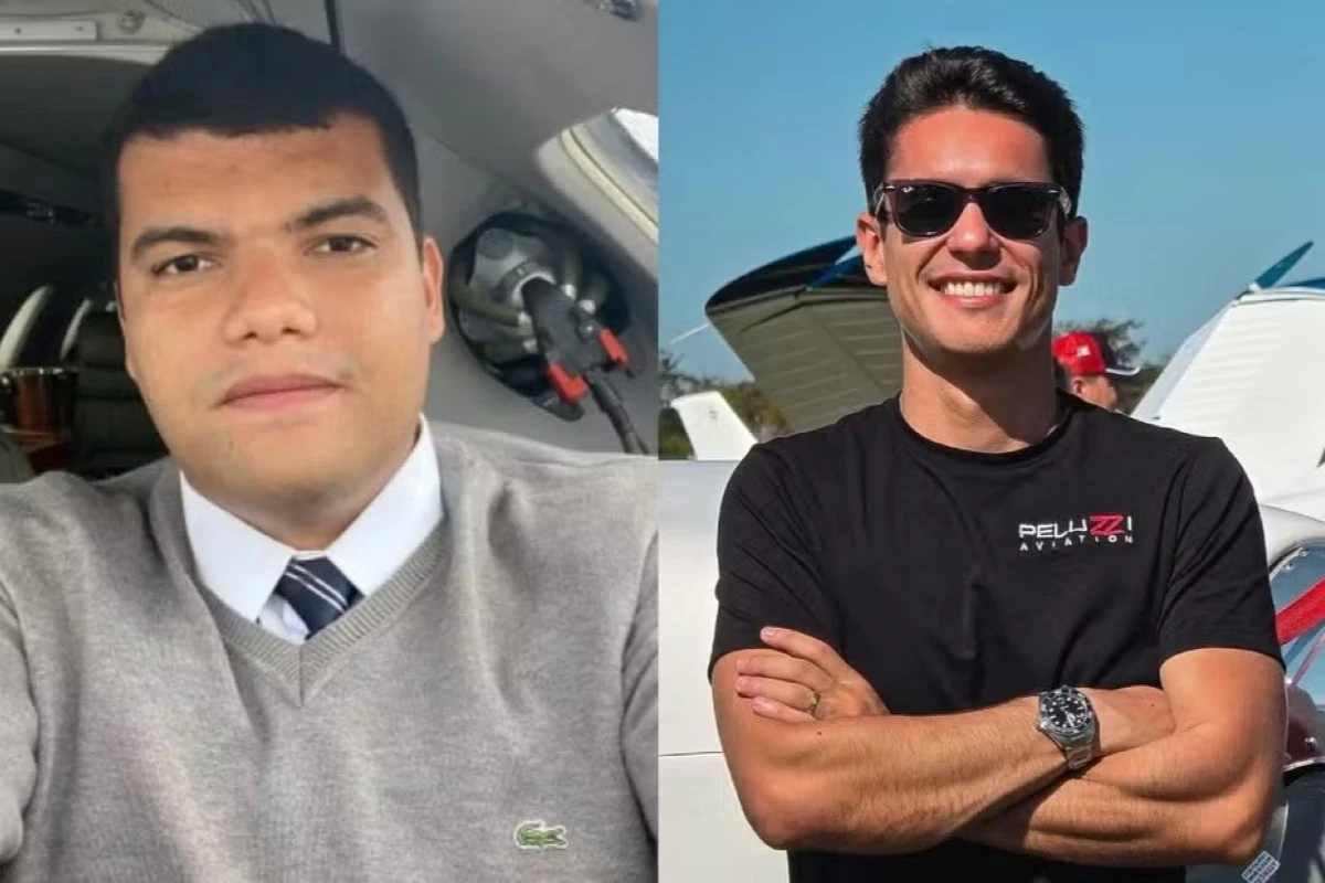 Piloto e copiloto de avião que caiu e matou 4 no RS são velados em SP